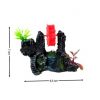 Meerjungfrau Qualle 20 Teilig Aquarium Dekoration Set Figuren Künstliche Pflanze – Bild 3