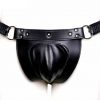 Männer Keuschheitsgürtel für Herren mit 3 Schlösser BDSM Erotik Fetisch – Bild 2
