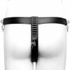 Männer Keuschheitsgürtel für Herren mit 3 Schlösser BDSM Erotik Fetisch – Bild 4