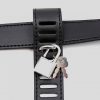 Männer Keuschheitsgürtel für Herren mit 3 Schlösser BDSM Erotik Fetisch – Bild 5