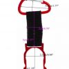Flaschenhalter mit Hakengurt Schlüsselanhänger Schnalle Karabiner Reisen Camping – Bild 2