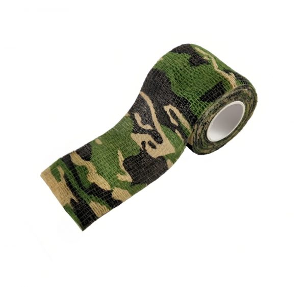 Army Camouflage Band Dekoband 4,5m Camping Outdoor Camo Tarnband Elastisch
