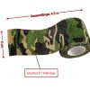 Army Camouflage Band Dekoband 4,5m Camping Outdoor Camo Tarnband Elastisch – Bild 4
