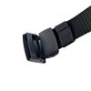 Metallfrei Kunststoff Gürtel Herren Damen Schwarze Schnalle 120cm Metalllos – Bild 3