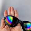 Skibrille Faltbar Brille Schneebrille Snowboardbrille Damen Herren – Bild 2