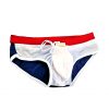 Männer Badehose Push Up Gepolstert 3D Pad Schwimmhose Herren Badeshort Blau Weiß Rot M L XL XXL – Bild 2