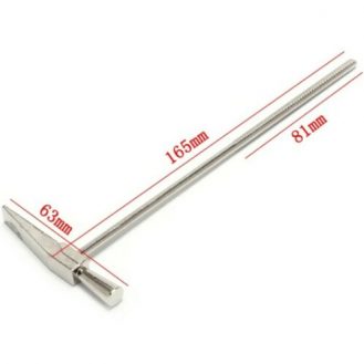 Mini Hammer 2 Seitig Keilhammer Kleine Präzisionshammer 165x63cm für Modellbau Eisen