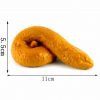 Fake Kot Gummi Künstliche Scheiße Witz Scherz Streich Artikel 11x5,5cm Braun – Bild 2