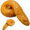 Fake Kot Gummi Künstliche Scheiße Witz Scherz Streich Artikel 11x5,5cm Braun – Bild 4