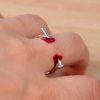 Fake Ring Witz Scherz Streich Theater Unfall Gag 2,3cm – Bild 5
