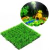 Mini Rasen Gras Matte Aquarium Künstliche Pflanze Wasserpflanzen Deko Dekoration – Bild 2
