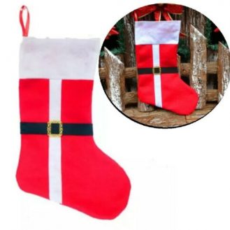 Große Weihnachtsstrümpfe Santa Claus Weihnachtsbaum Nikolausgeschenk Beutel