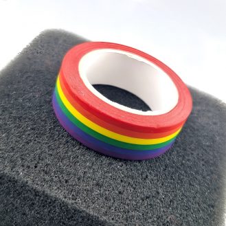 Regenbogen Klebeband 1,5cmx10m Bunte Deko Band Dekoration Schmücken