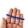 Blaues Armband mit Nazar Boncuk Blaue Auge Perlenoptik Geflochten – Bild 2