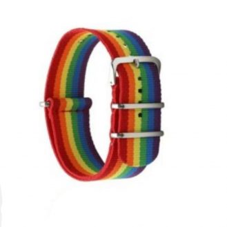 Regenbogen Armband Uhrband Mehrfarbig Modeschmuck