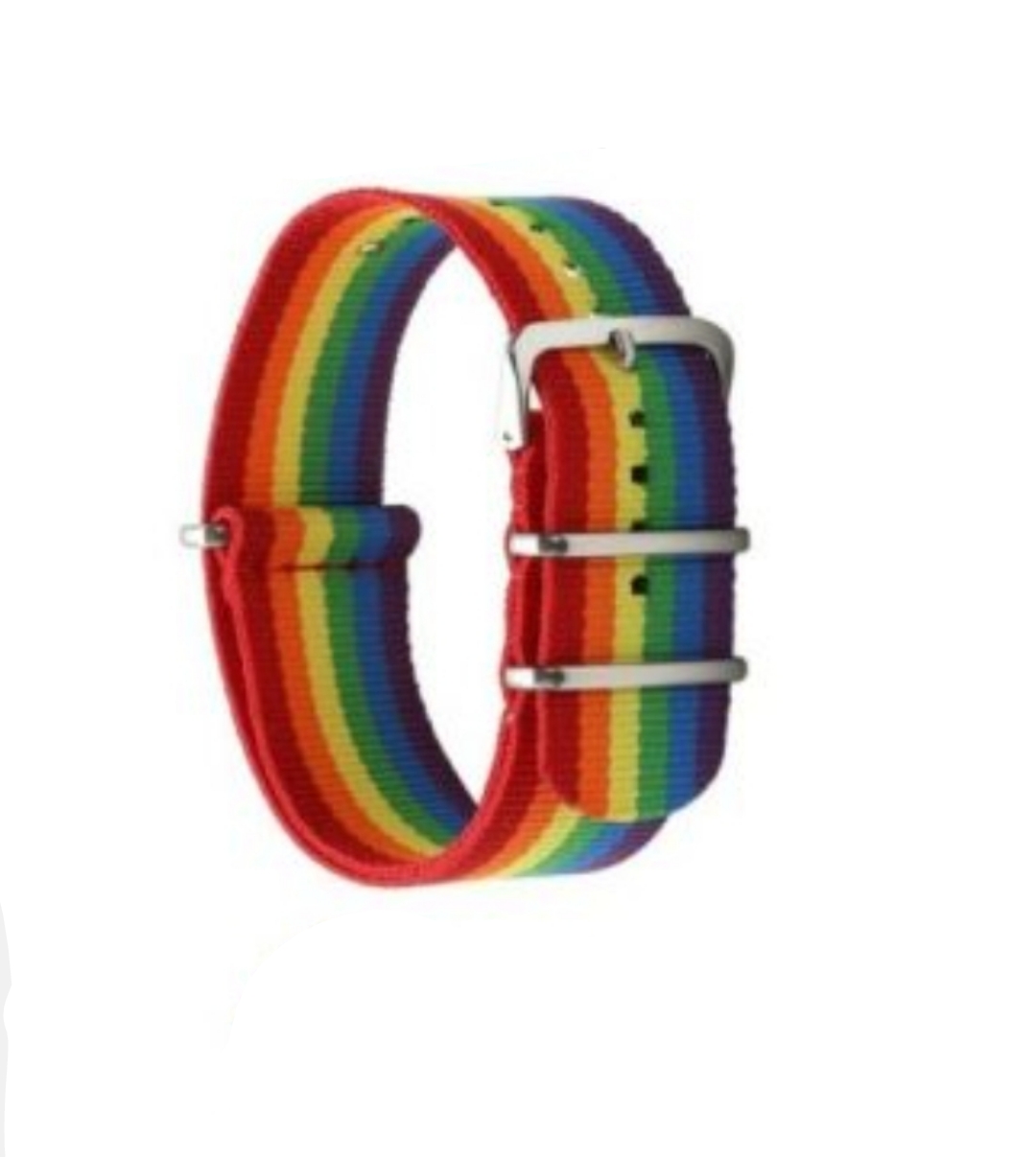 Regenbogen Armband Uhrband Mehrfarbig Modeschmuck