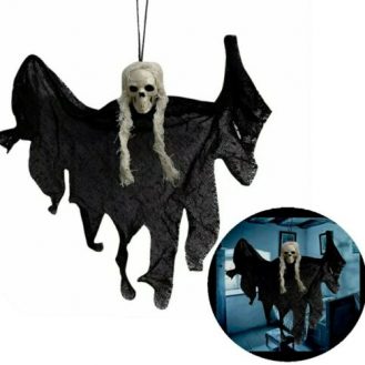 3D Totenkopf Skelett Geist Dekoration Schädel Deko Aufhängen Objekt Halloween