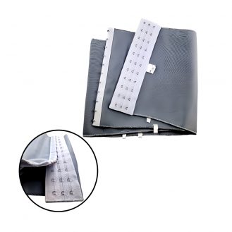 Brustbinder Lesbisch Trans Bandage Trägerlos Grau Brüste Kaschieren L M XL XXL