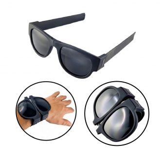 Klapp Sonnenbrille Brille Faltbrille Faltbar Schwarz Klappbar Rollbrille