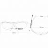 Sonnenbrille Fahrrradbrille Sportbrille Radbrille Bikerbrille Schwarz Rot Brille – Bild 5