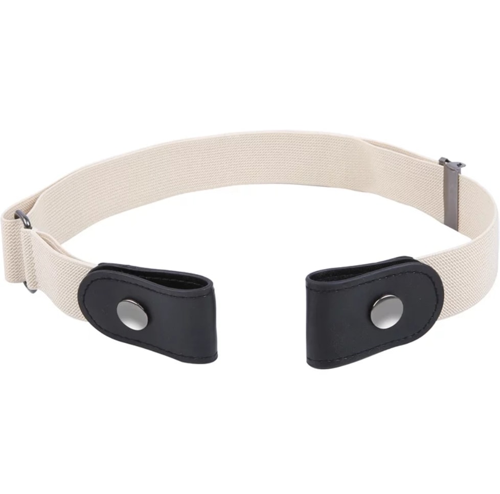 Damen Herren Gürtel Unsichtbar Elastisch Vorne Frei ohne Schnalle 80 110 130 cm – Bild 8