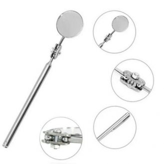 Teleskopspiegel VerstelIbar mit Kugelgelenk Inspektionsspiegel KFZ Spiegel Stab
