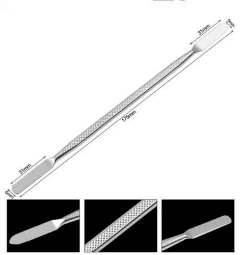 3 Teile Handy Tablett Gehäuse Öffner Stahlspatel Reparatur Stahl Werkzeug Spatel – Bild 2