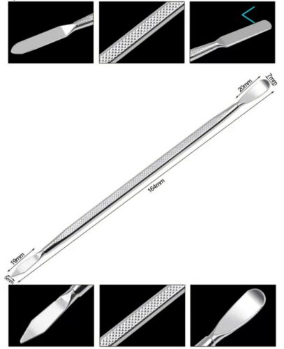 3 Teile Handy Tablett Gehäuse Öffner Stahlspatel Reparatur Stahl Werkzeug Spatel – Bild 3