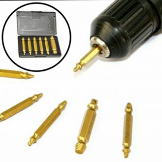 6 Schraubendreher Beschädigter Gebrochener Schrauben Ausdreher Bohren Entferner