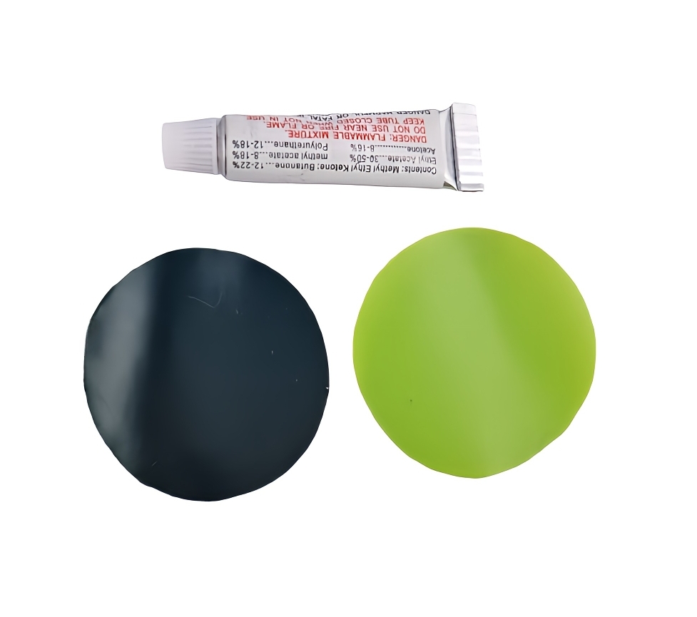 Flick Luftmatratze Schlauch Reparatur Flickzeug Transparent Grün Blau Schwarz Grau