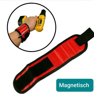 Magnetische Armband mit Klettverschluss Werkzeug Schrauben Schlüssel Halter