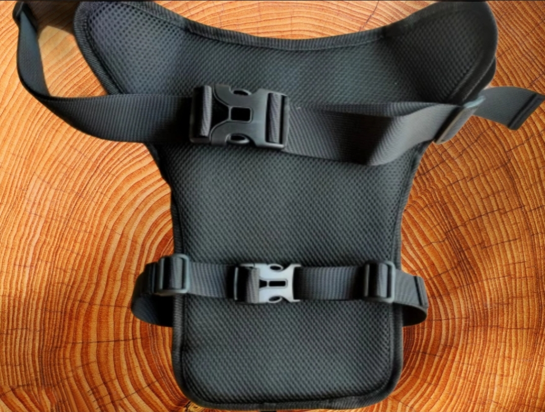 Hüfttasche Beintasche Gurttasche Gürteltasche Oberschenkel Tasche Grau Schwarz – Bild 3