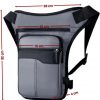 Hüfttasche Beintasche Gurttasche Gürteltasche Oberschenkel Tasche Grau Schwarz – Bild 2