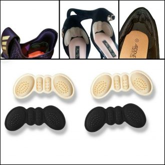 Einlegesohlen Schuh Fersen Pads Einlagen Schuhkissen Polster Für High Heels