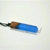 Halskette mit Holz Naturtein Anhänger Schmuck Herren Damen Blau Grün Rosa – Bild 5