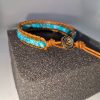 Elegante Armband Modeschmuck Türkis Blau Braun Armreif Naturstein Armschmuck – Bild 5