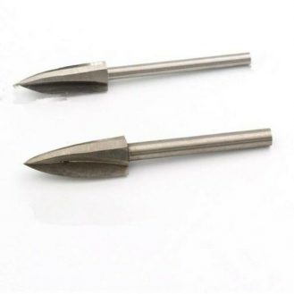 1x Holz Spitzbohrer 3x8mm Fein Fräsen Feinschlitz Holzbearbeitung Spitz Werkzeug