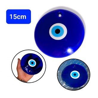 Große Nazar Boncuk Glas Anhänger Blaue Auge Wohnung Wand Dekoration Böse Blick