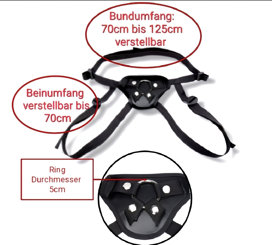 Strapon Gürtel Für Frauen mit Metallring und Gummiring Dildoumschnallgurt Umschnallgurt Peggingstrapon Harness-Gurt