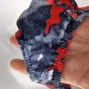 Männer Camouflage Unterhose Mehrfarbig Blau Rot Grau String Herren Slip G-String – Bild 4